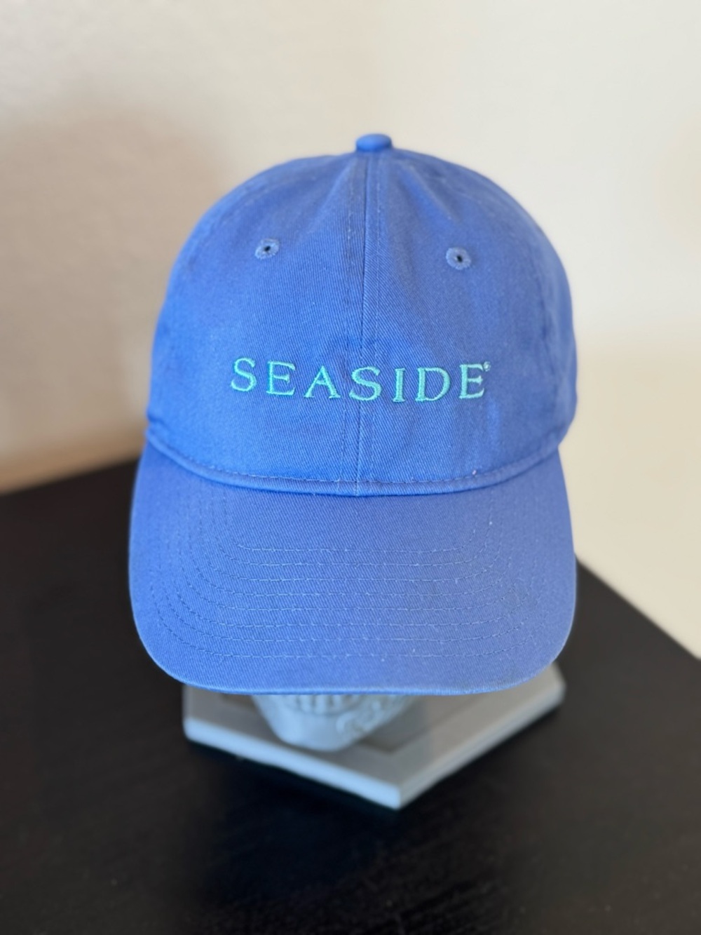 SEASIDE STYLE Kids Embroidered Blue Baseball Cap